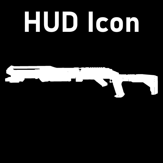Call of Duty Online - CSG-12 Star Trails HUD Icon (Chrome Shotgun)
