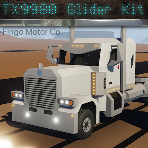2026 Fingo TX 9980 Glider Kit | Long Hood Semi Truck