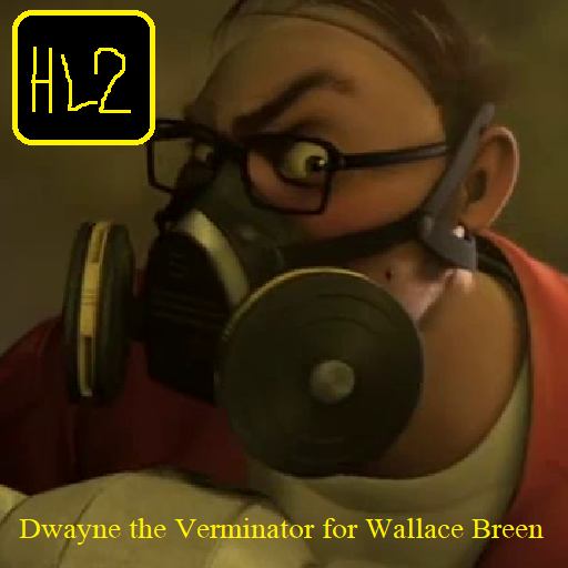 Dwayne (Over the Hedge) for Wallace Breen (HL2)