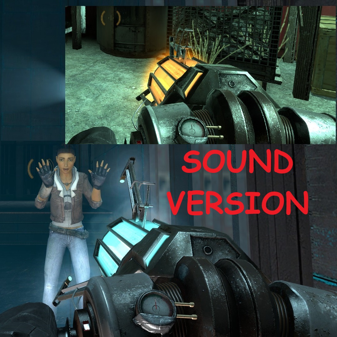 Boreal Alyph Gravity Gun port with custom supercharged textures - [Sound version]