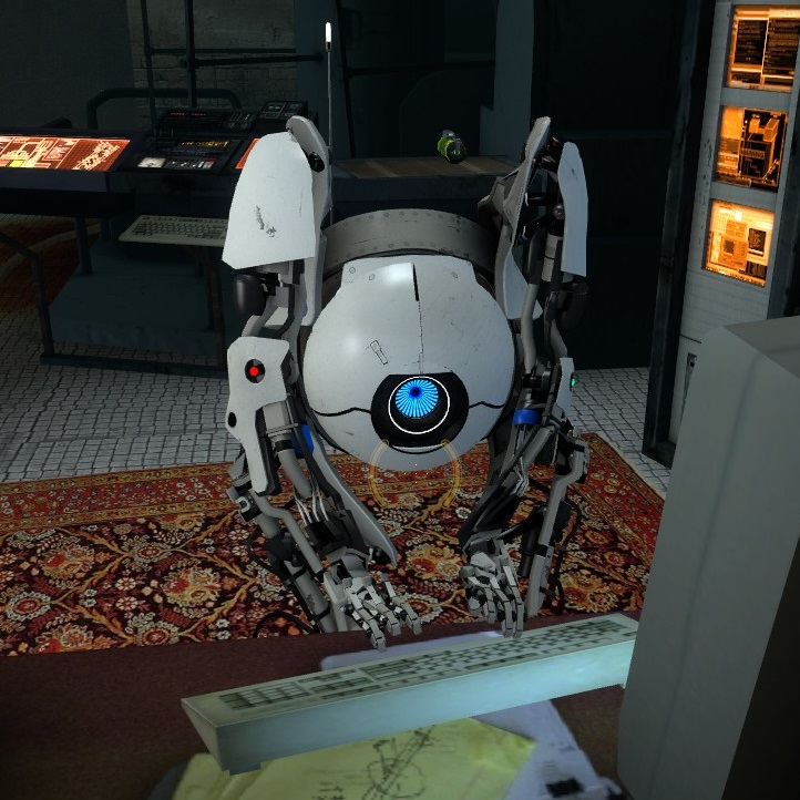 Atlas (Portal 2) replaces Dr. Kleiner