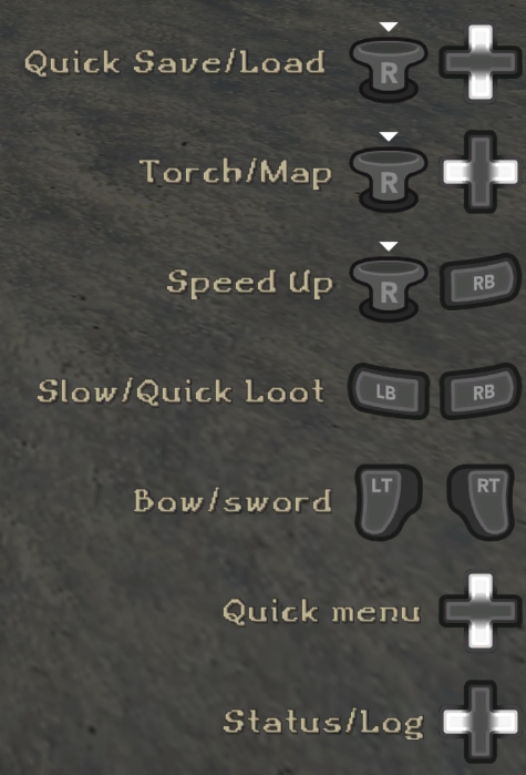 zGamePad bindings for QoL plugins
