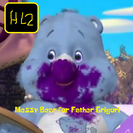 Messy Bear (Care Bears) for Father Grigori (HL2)