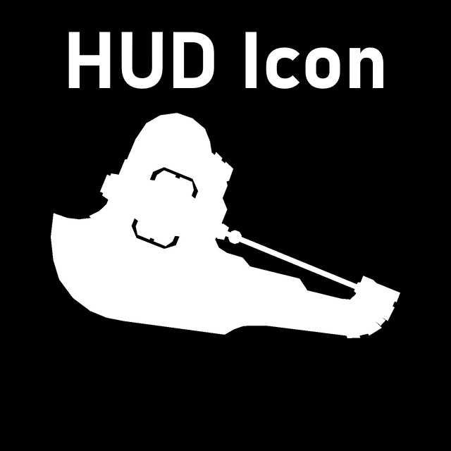 Megadimension Neptunia VII - NextSword White Heart HUD Icon (Fireaxe)
