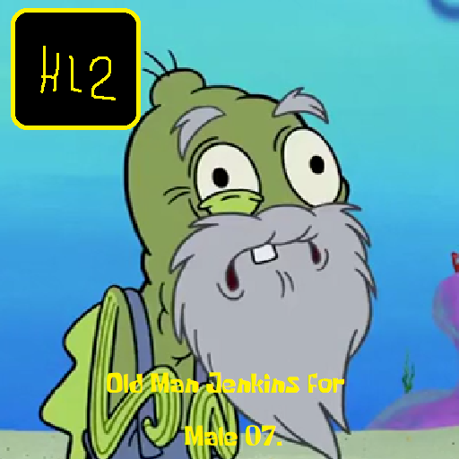 Old Man Jenkins (Spongebob) For Male 07 (HL2)