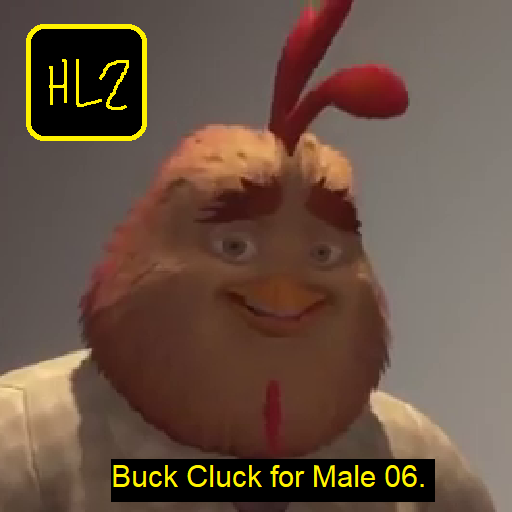 Buck Cluck (Chicken Little) for Male 06 (HL2)