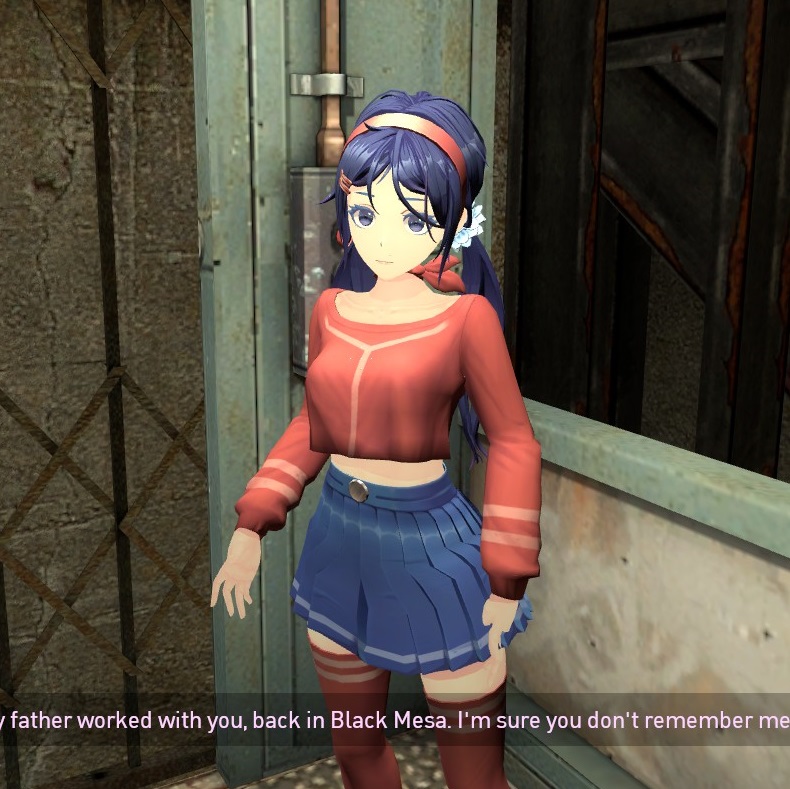 "Crazy" Mita (MiSide) replaces Alyx