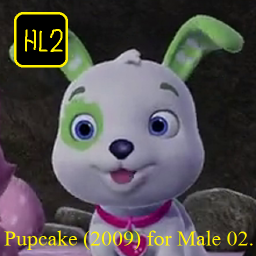 Pupcake 2009 (Strawberry Shortcake) for Male 02 (HL2)