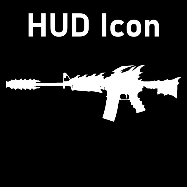 Counter-Strike Online - M4A1 Dark Knight HUD Icon (SG552)