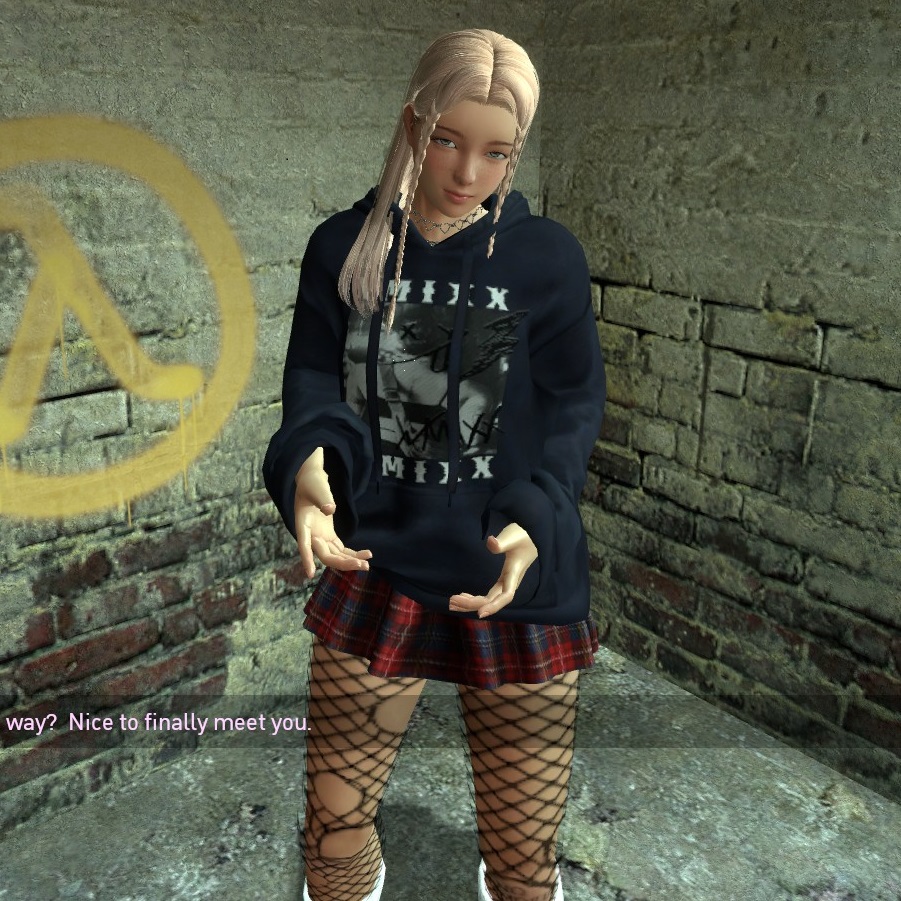 Casual Miri replaces Alyx (Casual hoodie)
