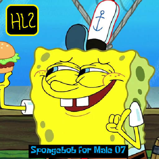 Spongebob (Spongebob Squarepants) for Male 07 (HL2)