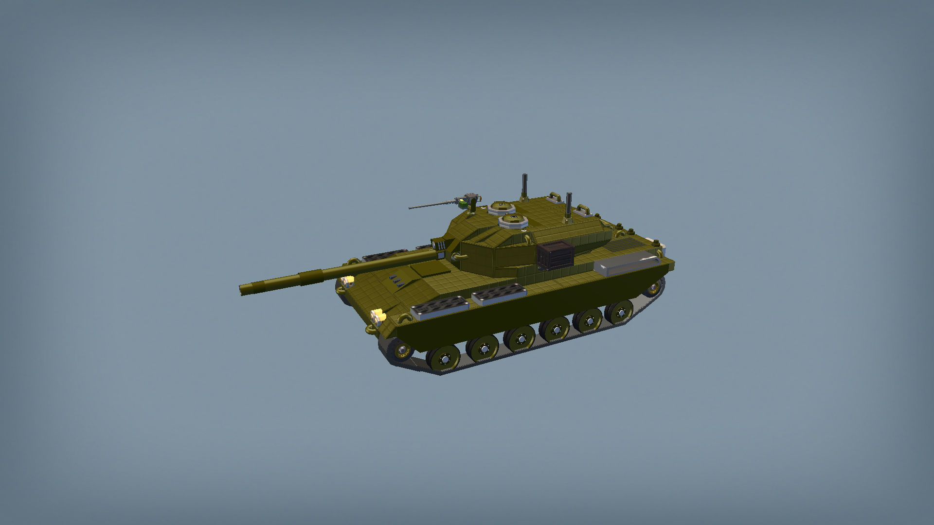 cold war main battle tank 3 (gunner drive)