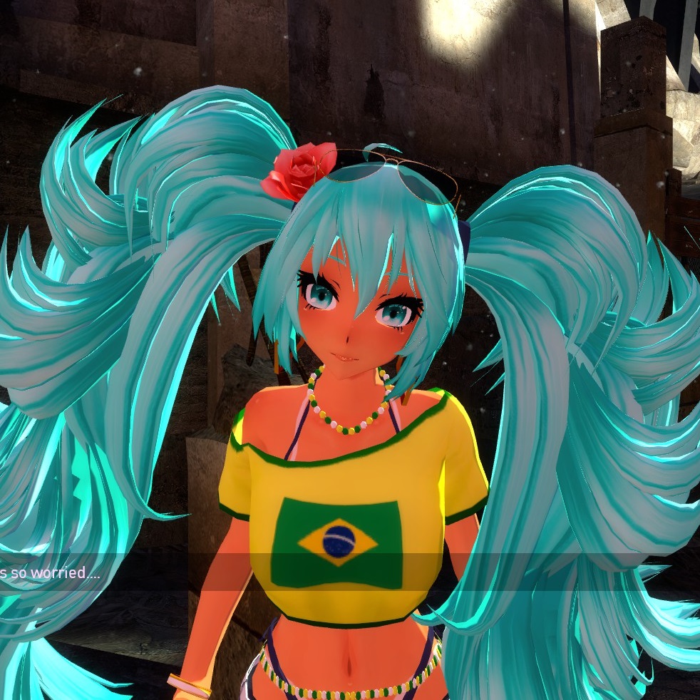 Brazilian Hatsune Miku (Vocaloid) as Alyx