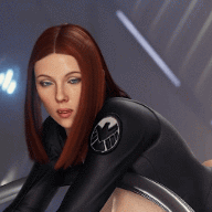 Black widow vs Thanoss