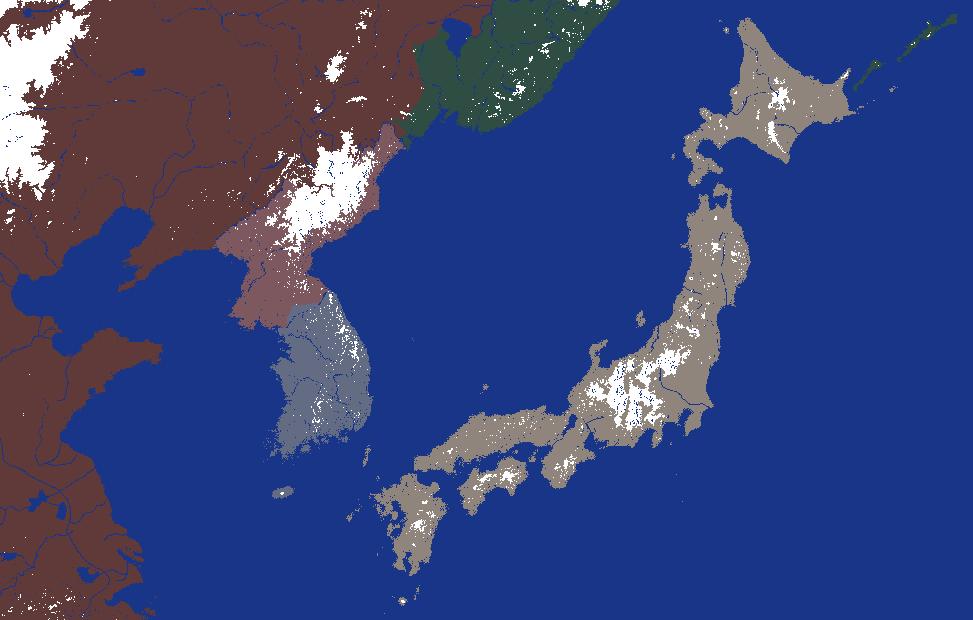 Modern Day North-East Asia