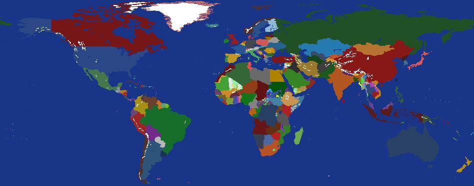 World Map 2025