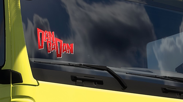 DanDaDan windshield sticker for MAN Euro 6 and TGX 2020