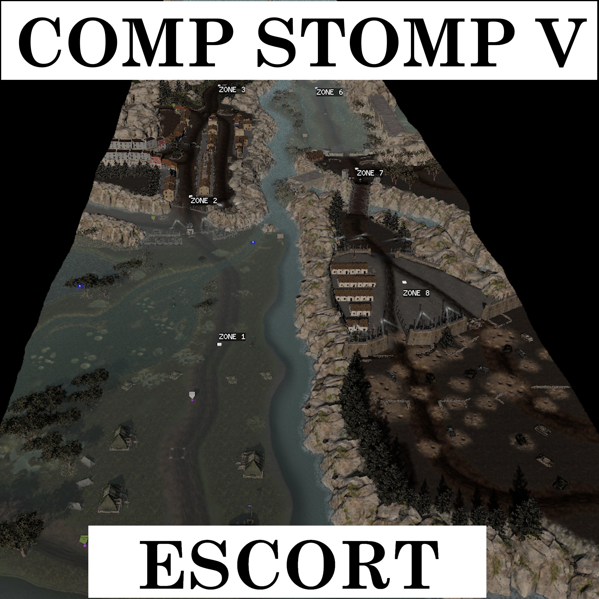 (4) COMP STOMP V - ESCORT