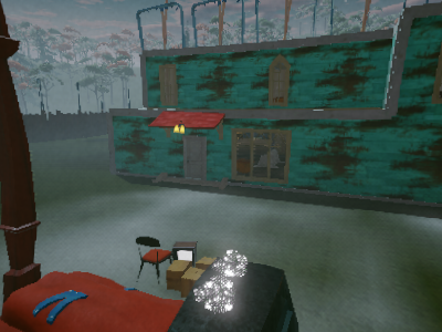 Nicky's House ruined