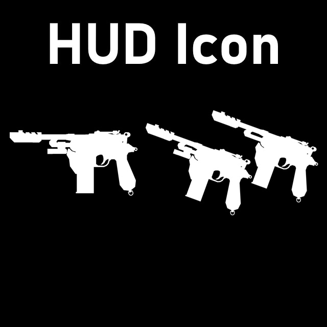 Call of Duty Black Ops 2 - Mauser C96 HUD Icon (Pistols)