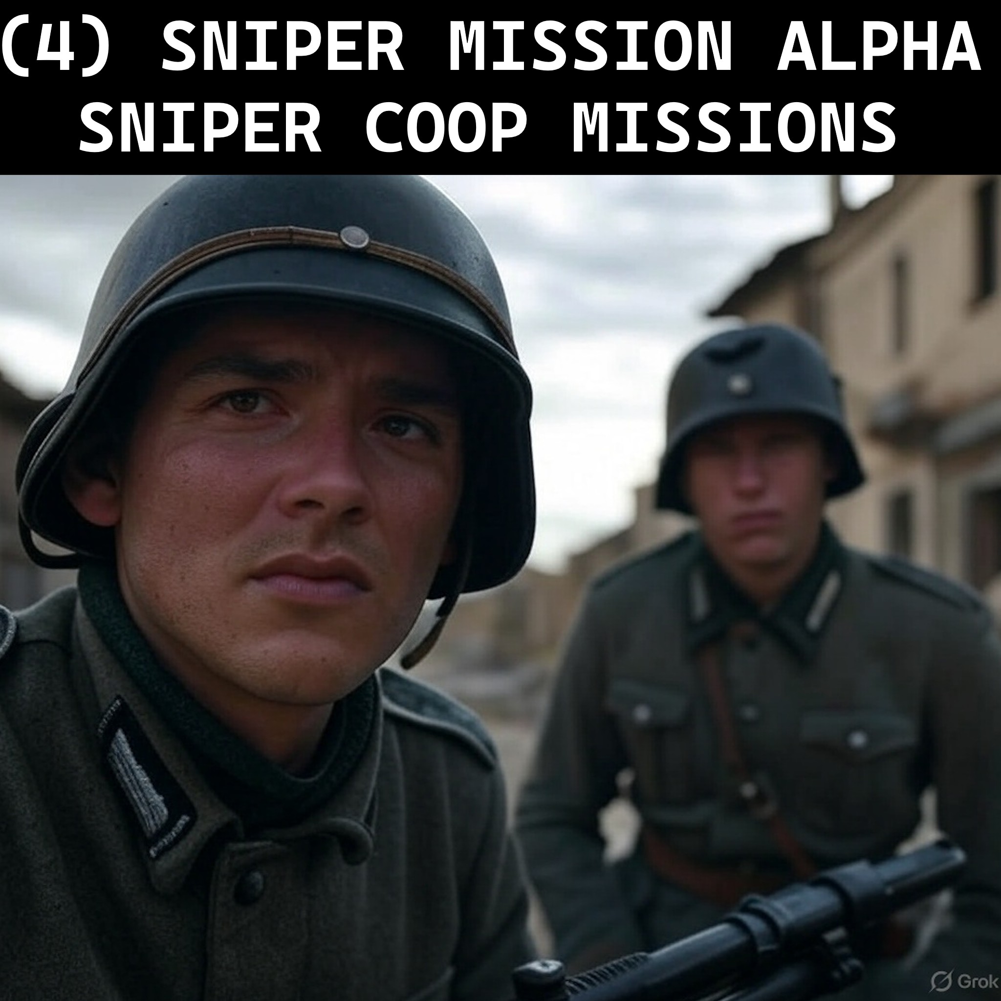 (4) COOP - SNIPER MISSION ALPHA