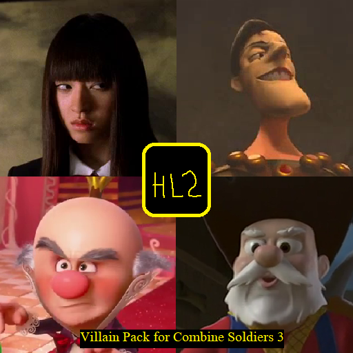 Villain Pack for Combine Soldier 4 (HL2)