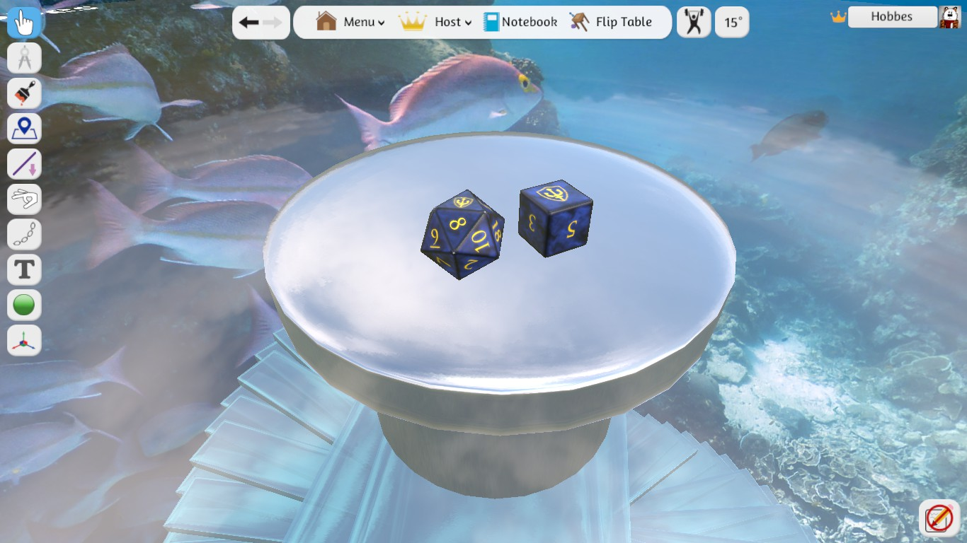 Ocean Dice (D6 & D20) preview
