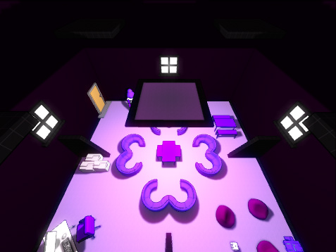 Vertical Purple Office