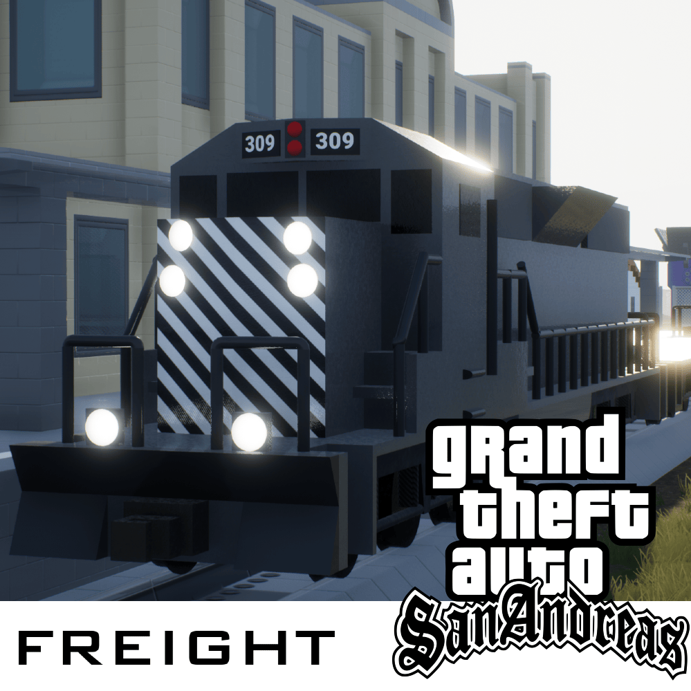Grand Theft Auto: San Andreas Freight Train preview