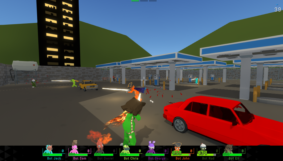 Gas Station Shootout