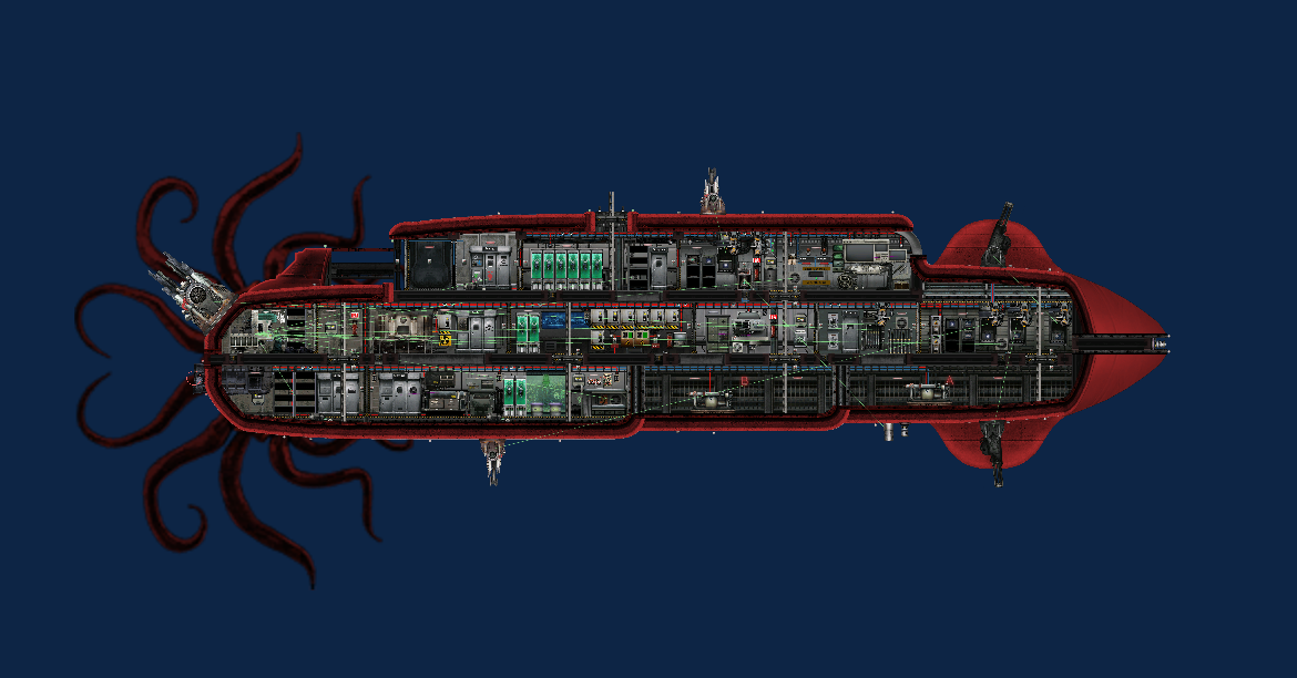Squid – Barotrauma Mod