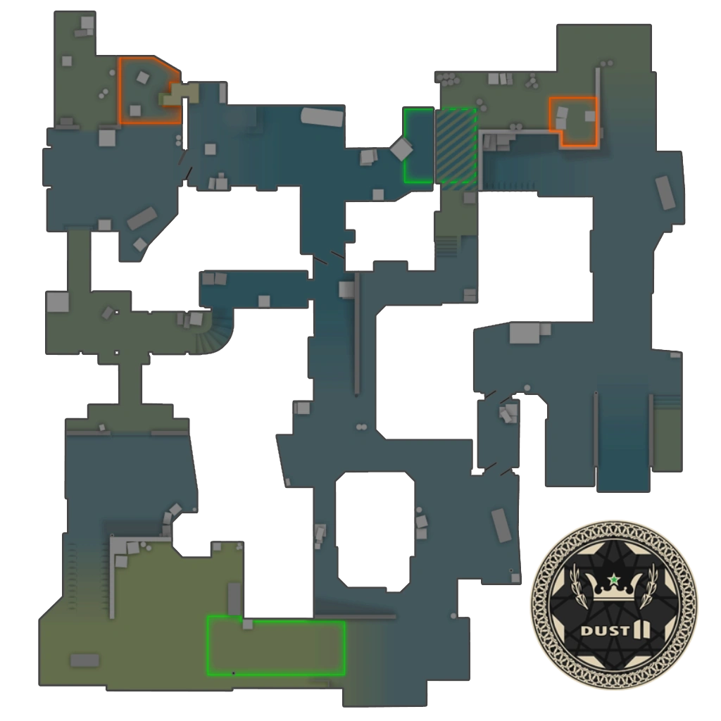 Must known utilities - 10k elo - DUST2 – Counter-Strike 2 Mod