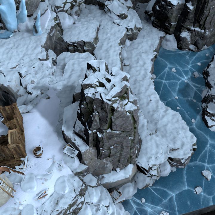 Winter mountain peak (Part 2)