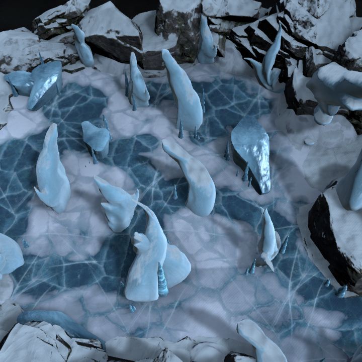 Winter mountain peak (Part 5)