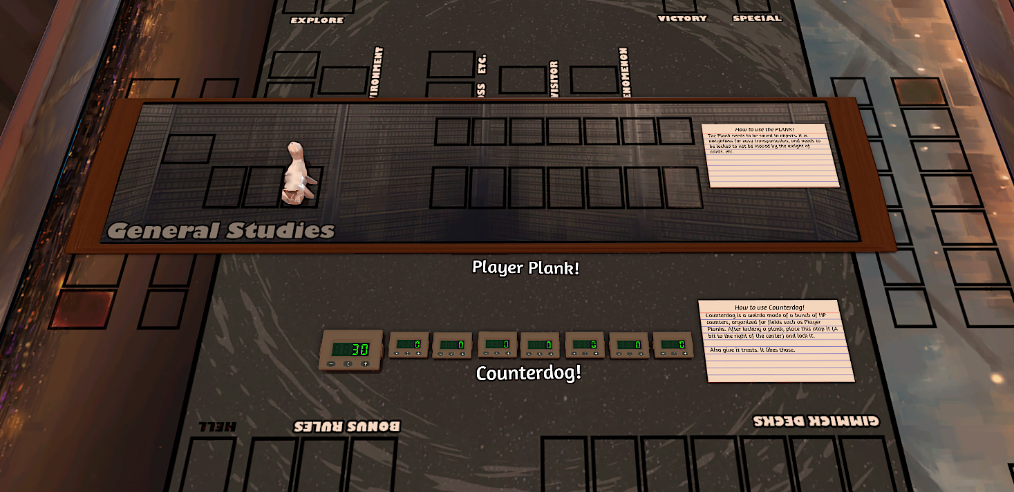 Player Plank & Counterdogs (GODGAME) preview