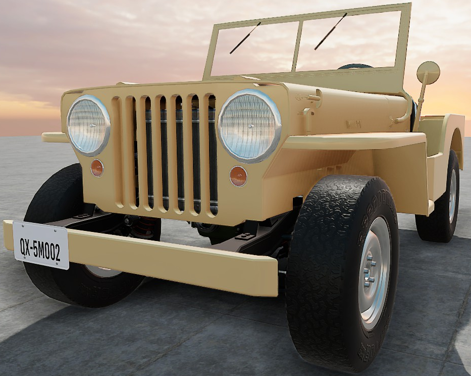 Jeep Willys Civilian 2WD