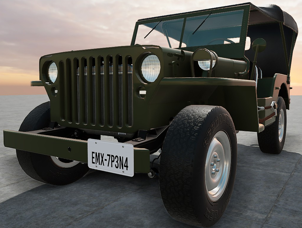Jeep Willys Military 2WD