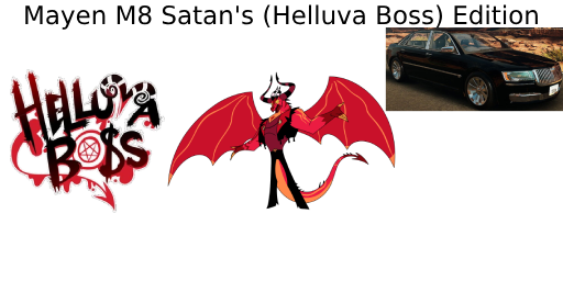 Mayen M8 Satan's (Helluva Boss) Edition