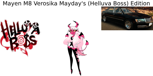 Mayen M8 Verosika Mayday's (Helluva Boss) Edition