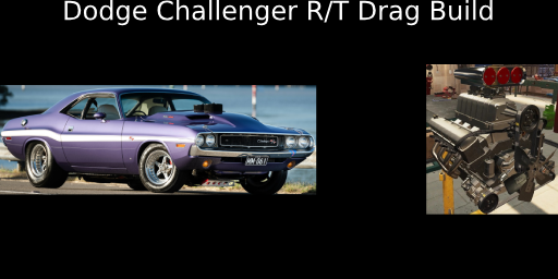 CONFIG 🛠️: Dodge Challenger R/T Drag Build