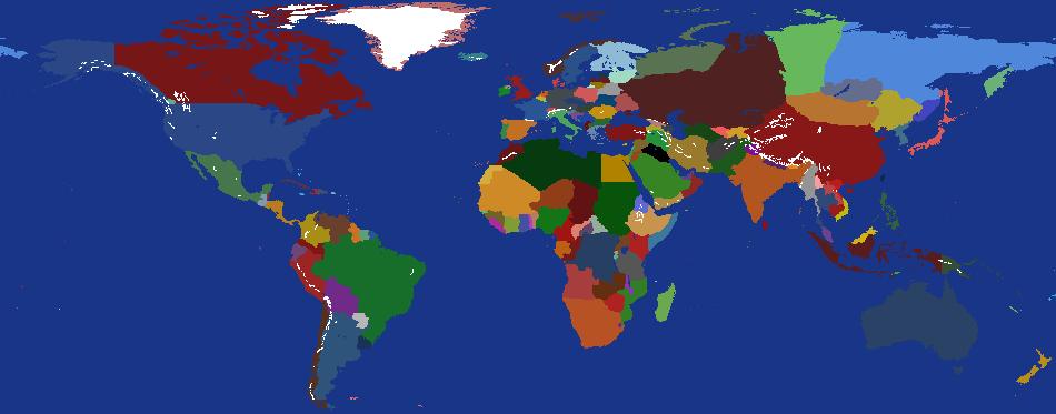 The Dying Revolution, World Map 2025