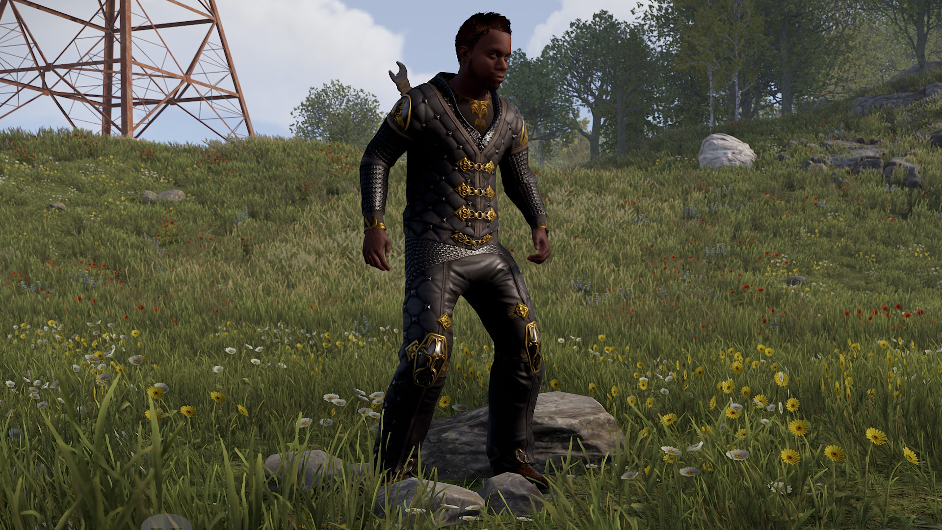 Black Paladin Pants screenshot 1