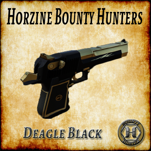 HORZINE BOUNTY HUNTERS --  DEAGLE BLACK