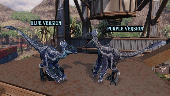 Atlantis Paradise Blue Novaraptor