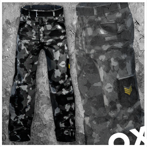Army Gray Camo Pants