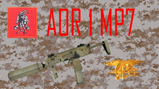 Steam Workshop::MP7 AOR1