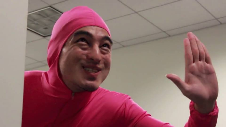 Pink guy