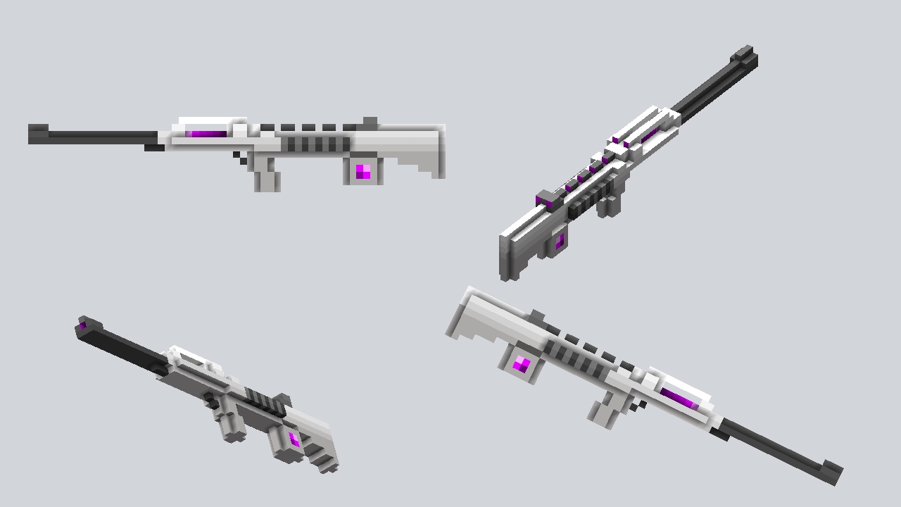 Tesla Rifle White