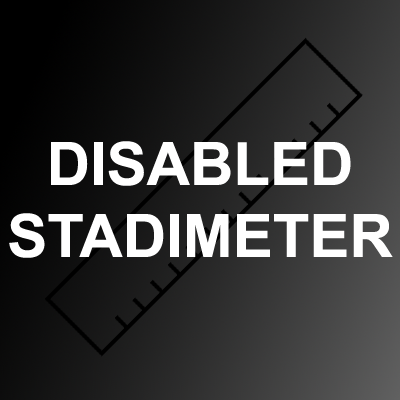 Disabled Stadimeter