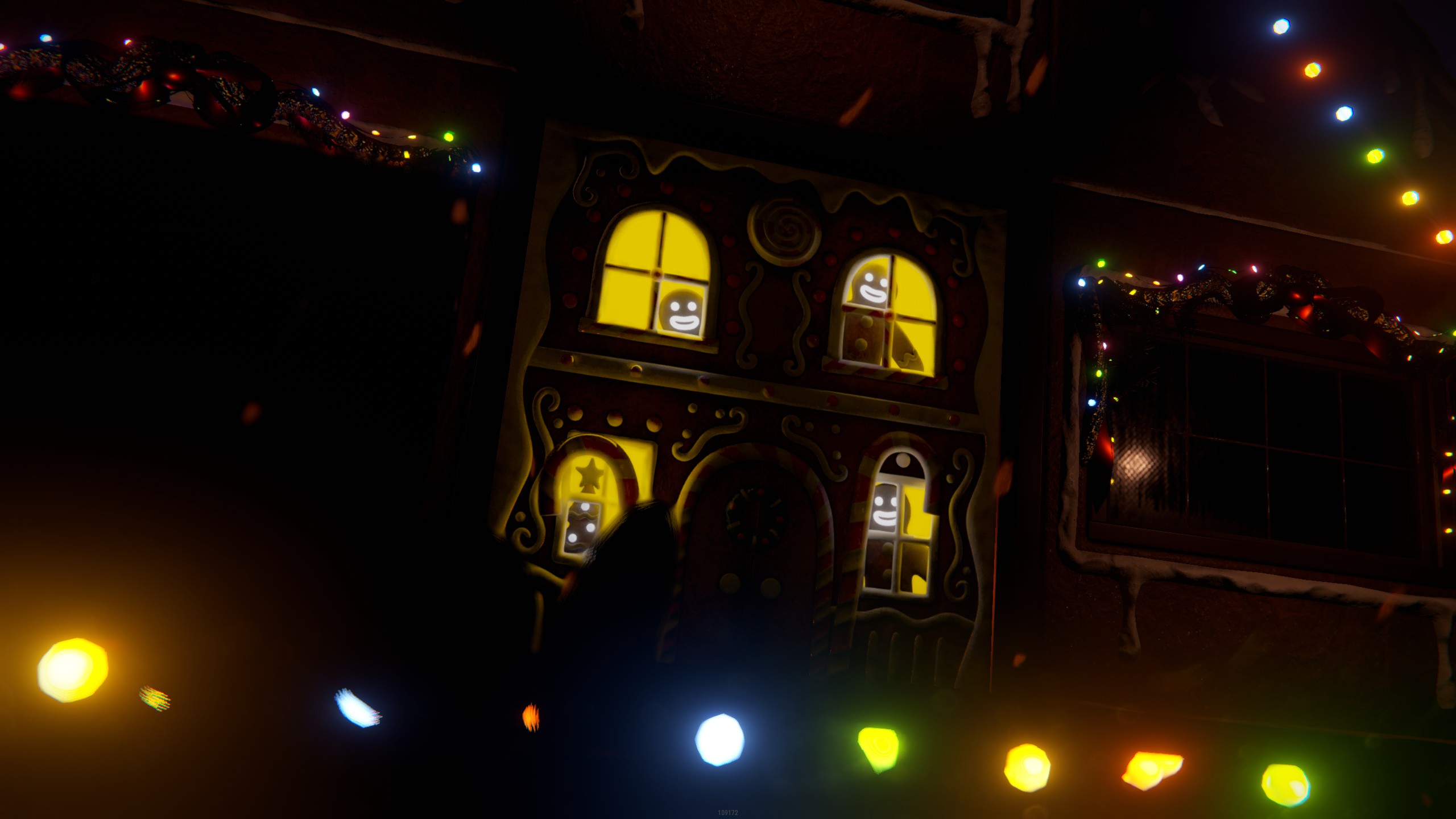 Gingerbread House Garage Door